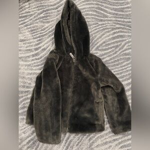 Cat & Jack girls furry sweater